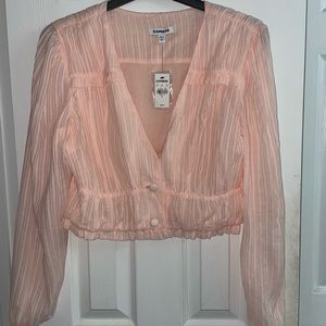 ❗️ Sold on D❗️Light Pink Cropped Top